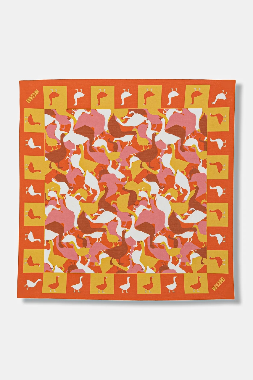 Bavlněný šátek Moschino