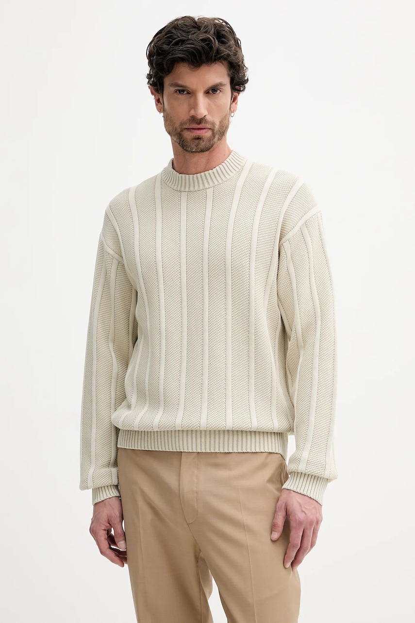 Bavlněný svetr BOSS Orange Kaktus