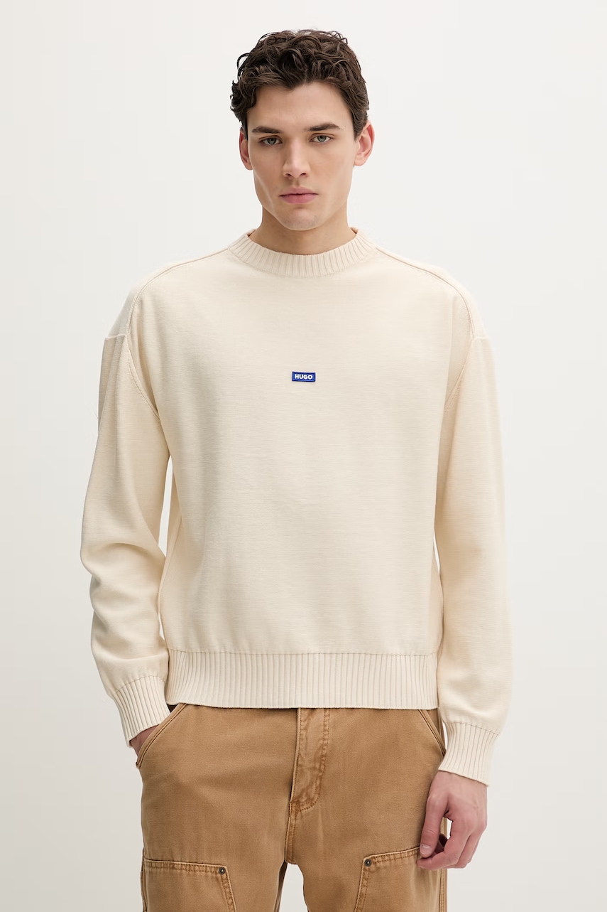 Bavlněný svetr Hugo Blue San Casey-C1