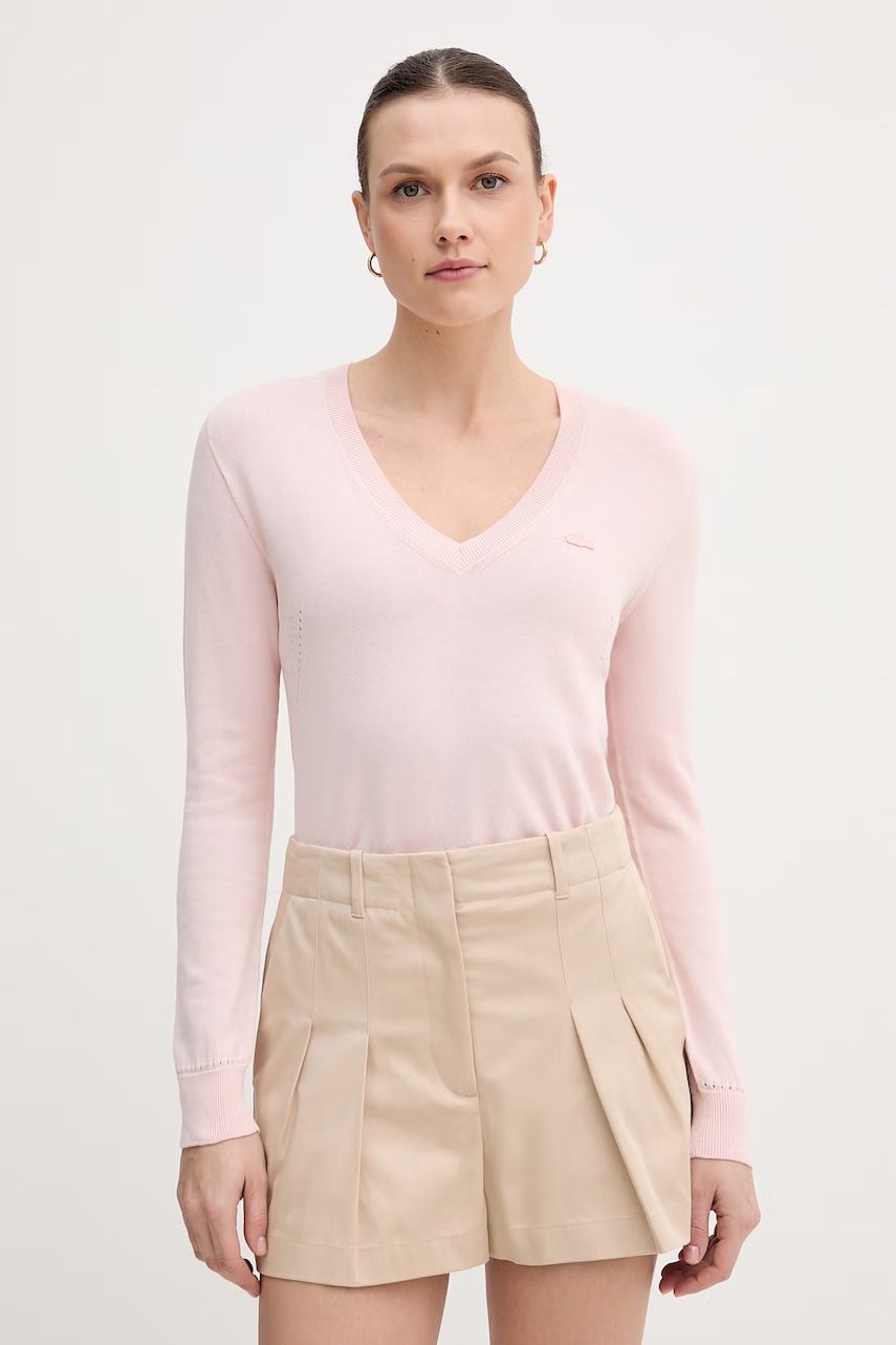 Bavlněný svetr Lacoste