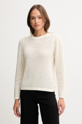 Bavlněný svetr Pedro del Hierro dámský, béžová barva, 3512895
