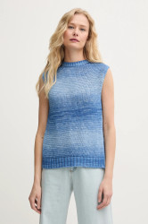 Bavlněný svetr United Colors of Benetton modrá barva, 108FD10CL