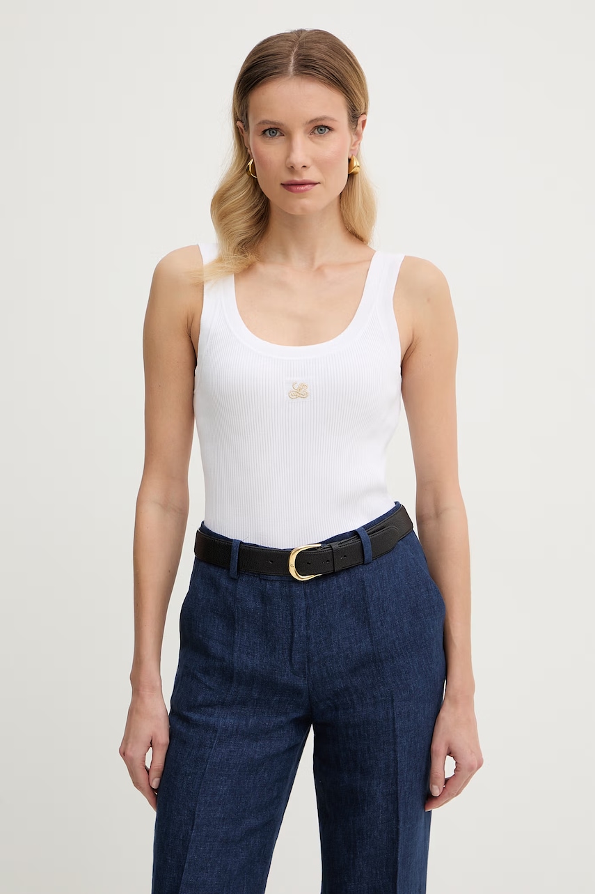 Bavlněný top Luisa Spagnoli Cucirino