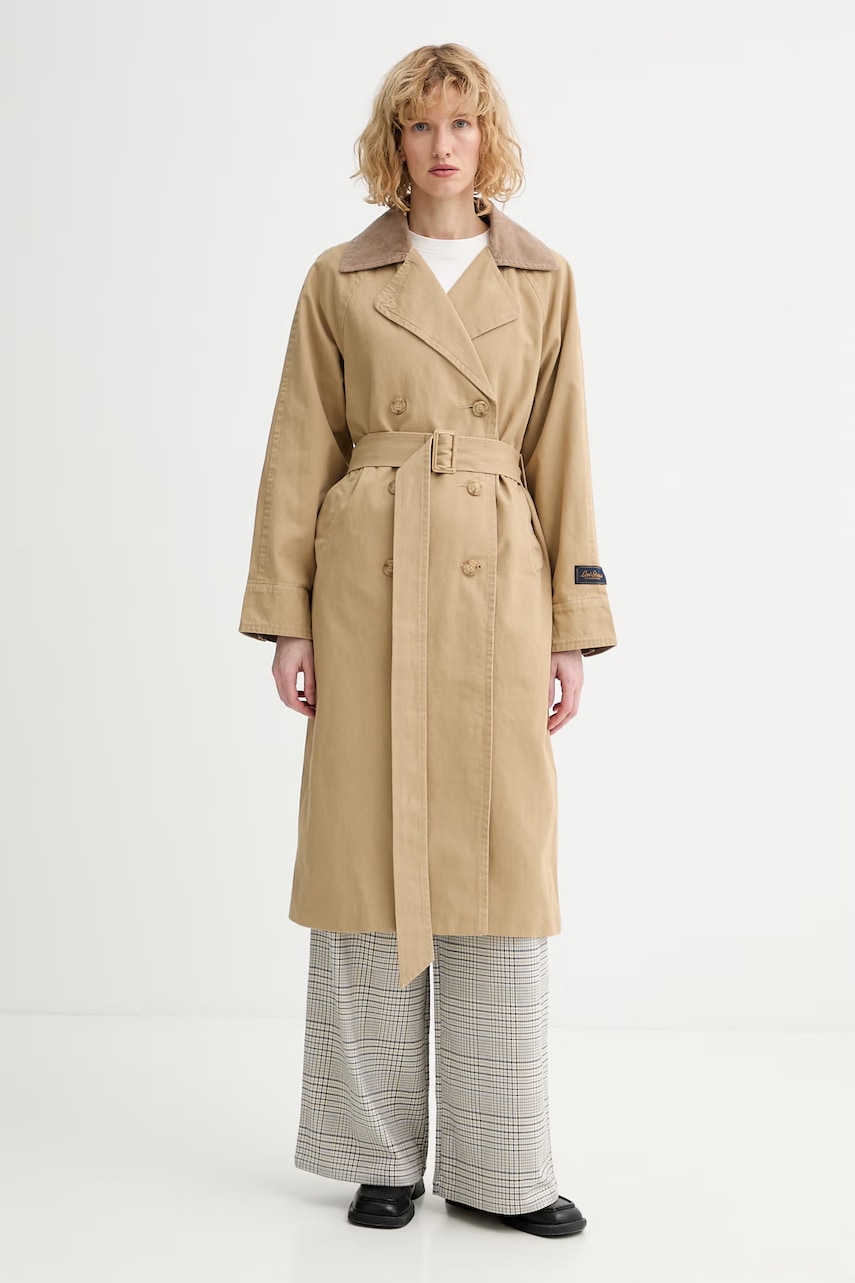 Bavlněný trenčkot Levi's BREE CLASSIC LONG TRENCH
