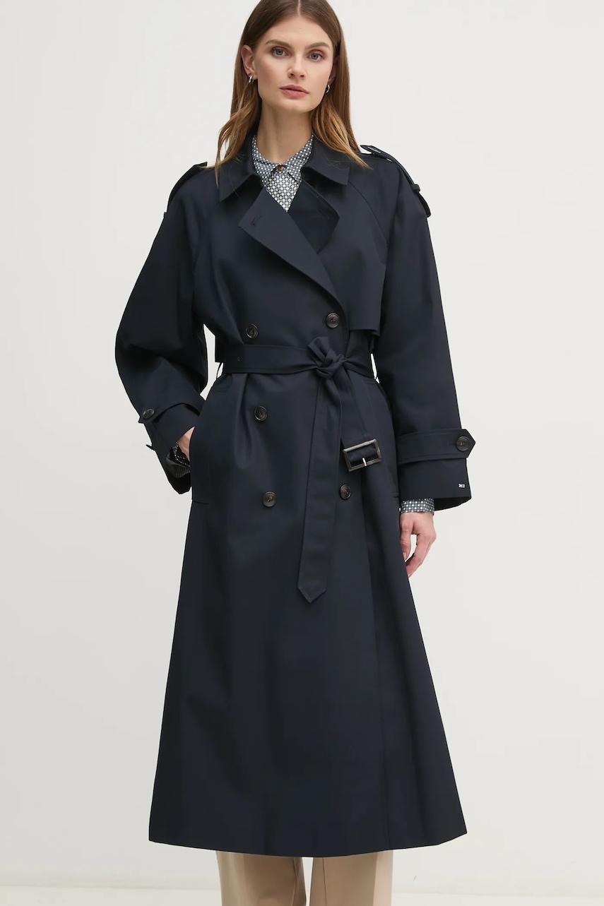 Bavlněný trenčkot Tommy Hilfiger