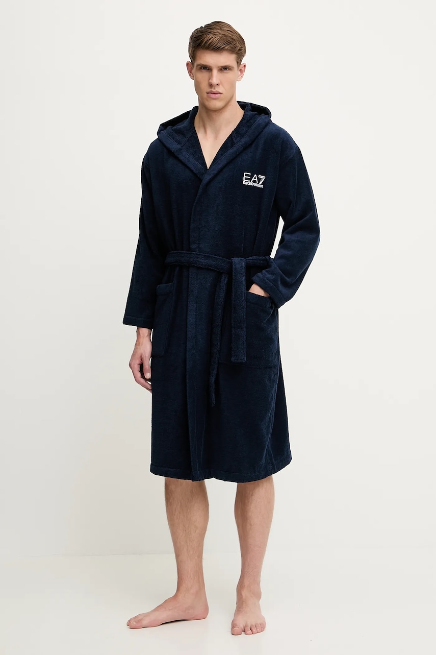 Bavlněný župan EA7 Emporio Armani