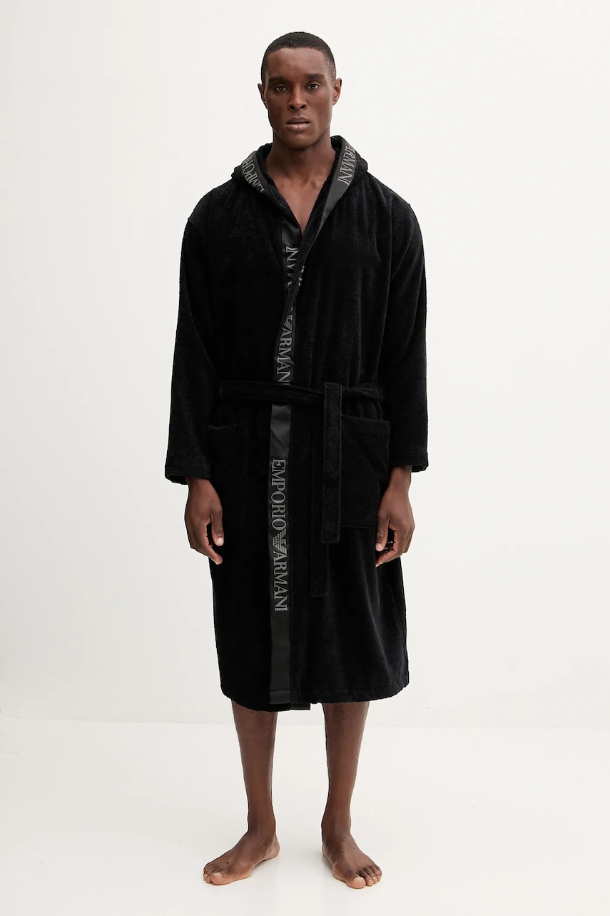 Bavlněný župan Emporio Armani Underwear