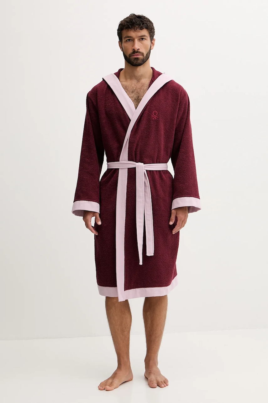 Bavlněný župan United Colors of Benetton