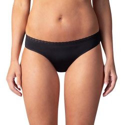 Bellinda DAILY MICRO SLIP - Women's panties with lace - black