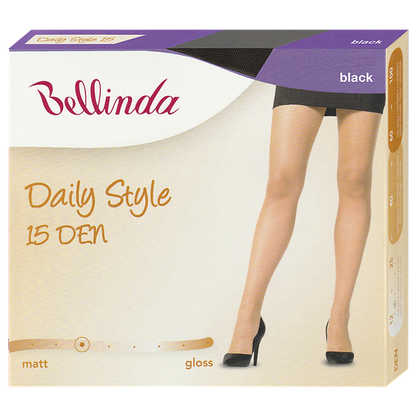 Bellinda DAILY TIGHTS 15 DAY - Tights 15 DAY - Black