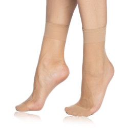 Bellinda FLY SOCKS 15 DAY - Women's Nylon Socks - almond