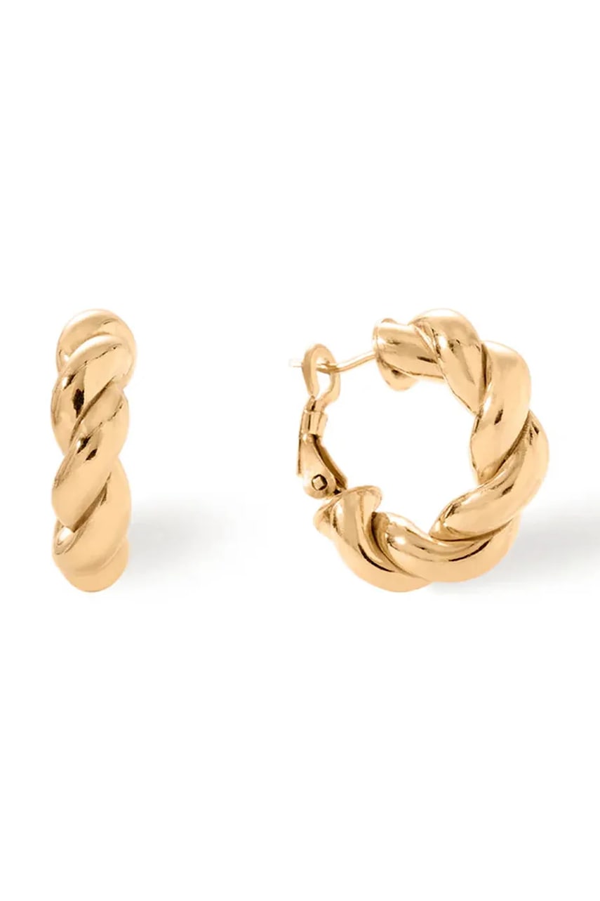 BERRIES  náušnice dámské pozlacené stříbrné Mini milan gold Earings