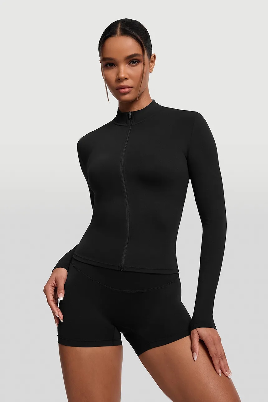 BetterMe  sportovní mikina dámská Sleek Zip-Up