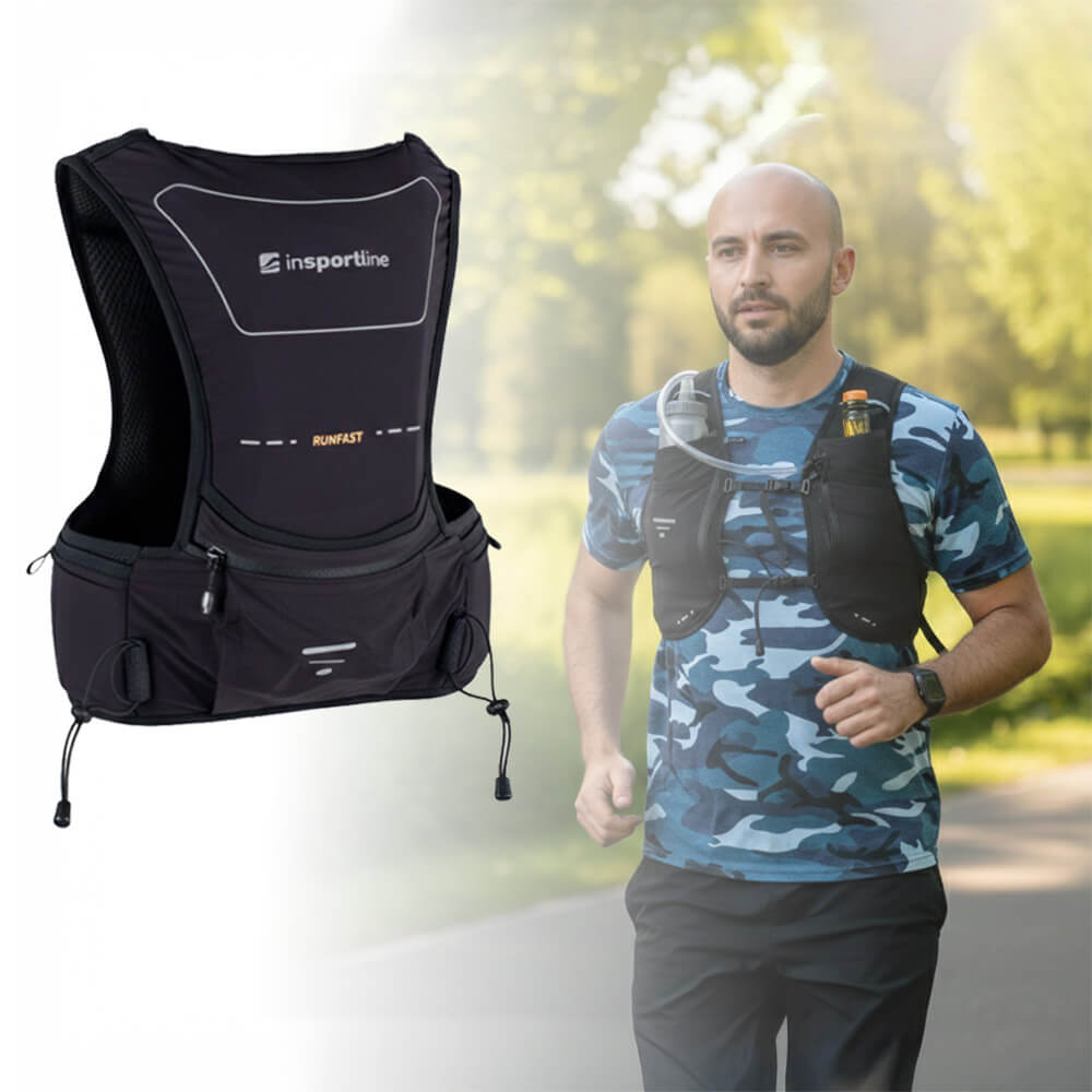 Běžecká vesta inSPORTline Runfast L