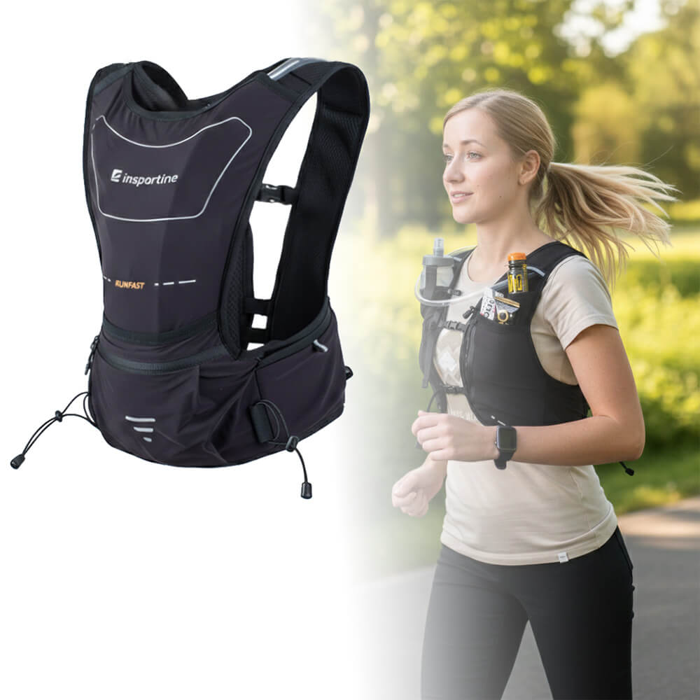 Běžecká vesta inSPORTline Runfast XS