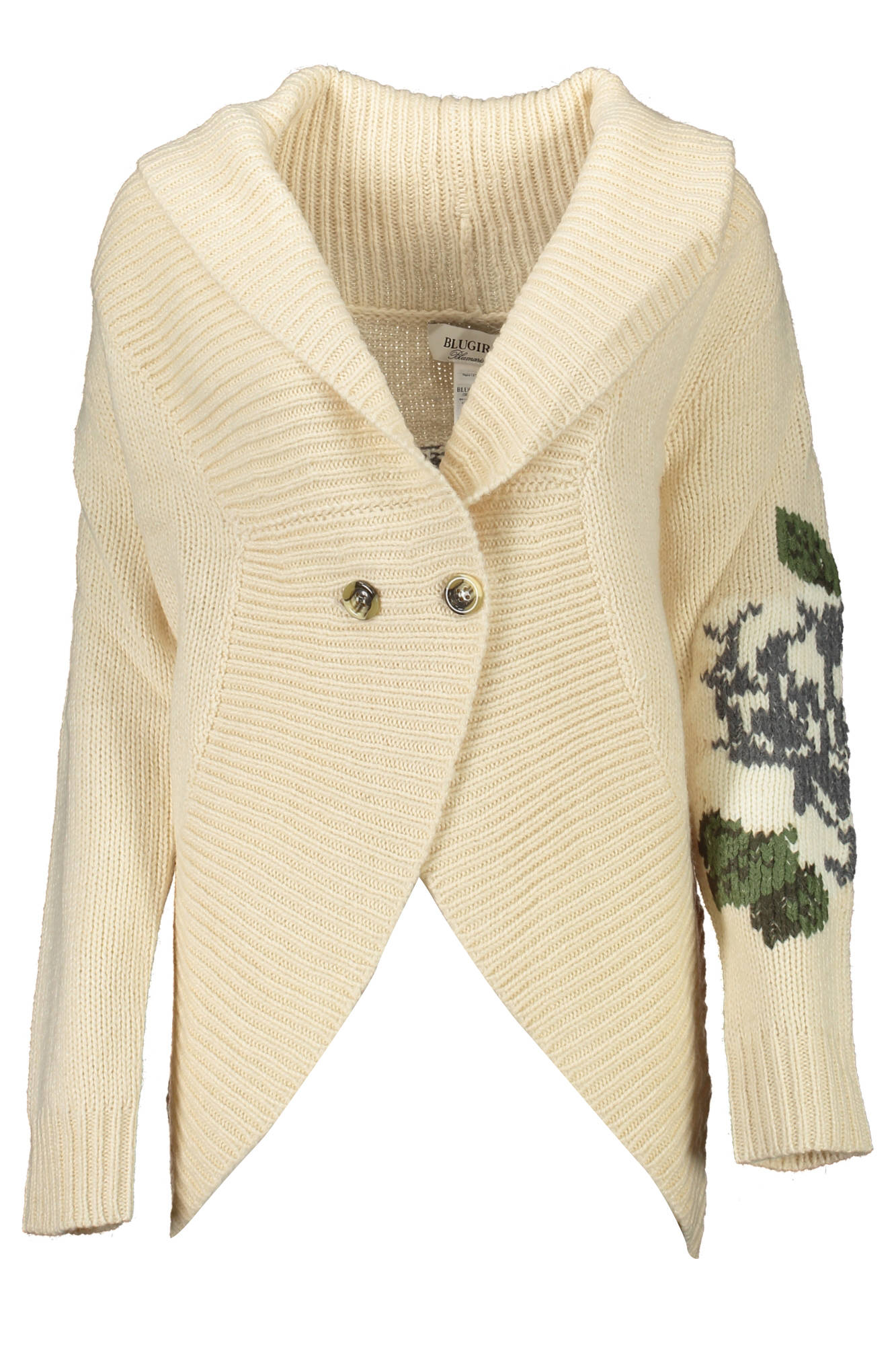 Béžový cardigan Blugirl s květinovým vzorem
