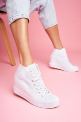 BIG STAR SHOES Dámská Obuv Sneakers Big Star Bilá