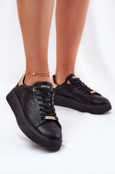 BIG STAR SHOES Dámské Sneakersy Z Eko Kůže Big Star