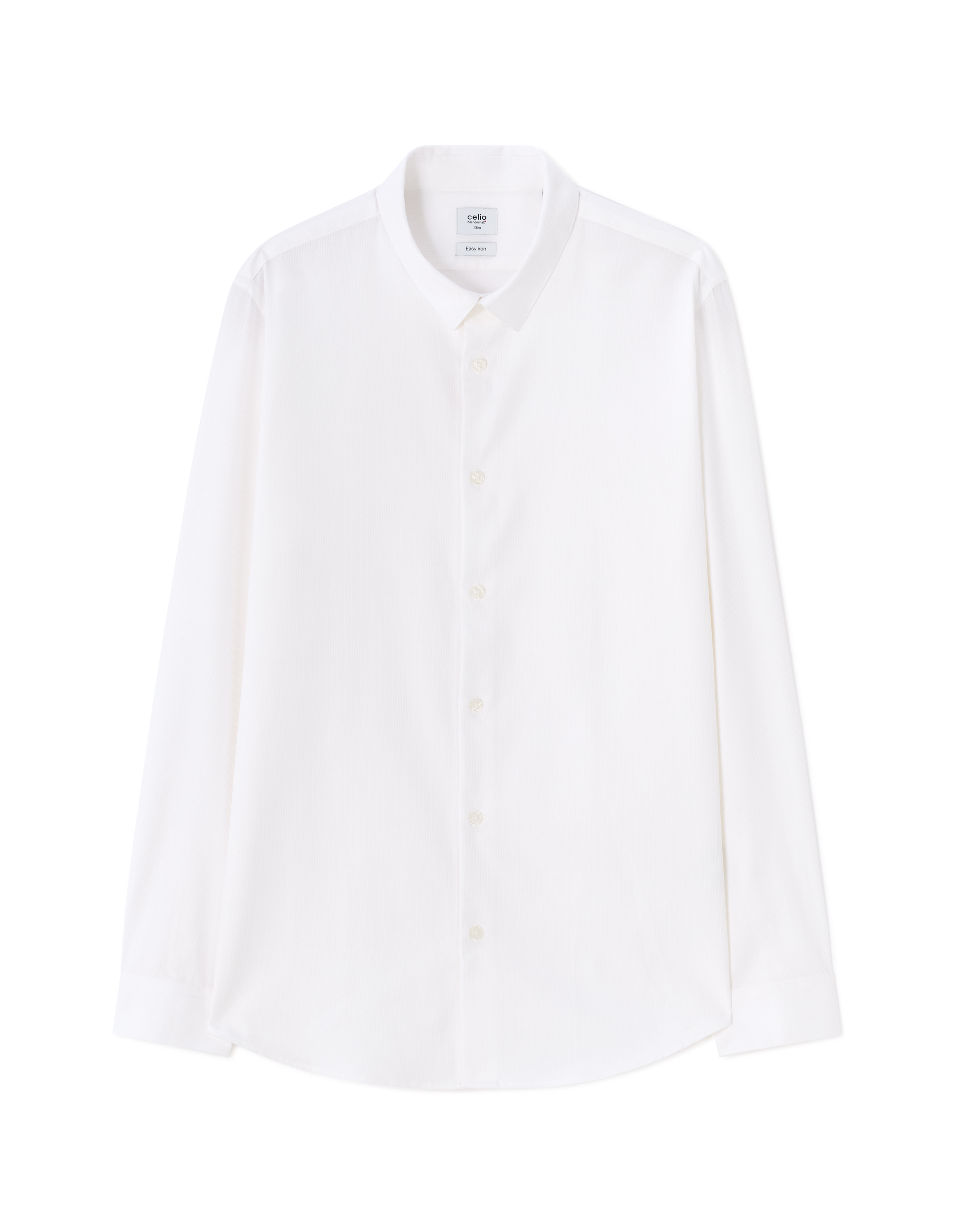 Bílá pánská slim fit košile