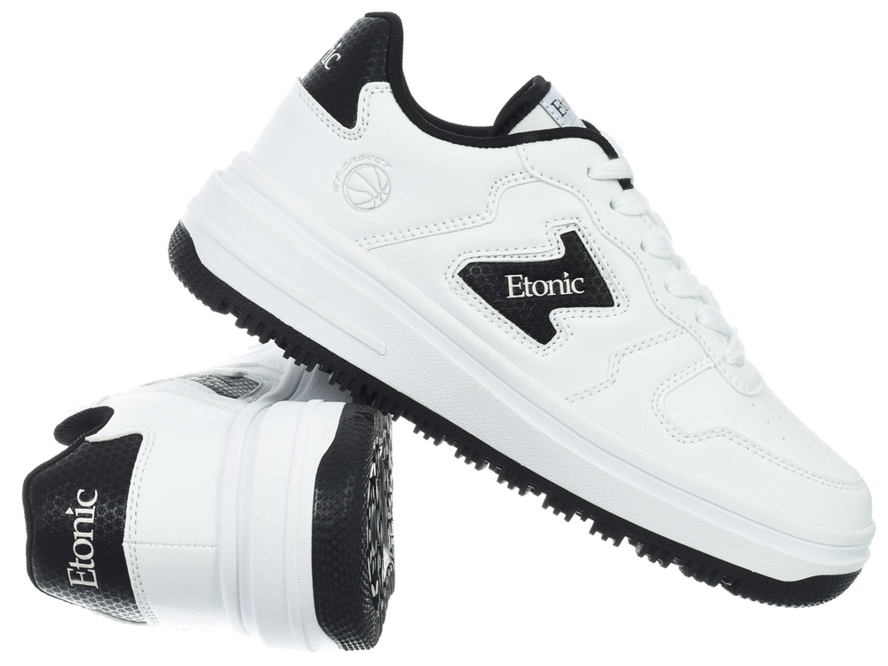Bílé-černé tenisky Etonic Basket
