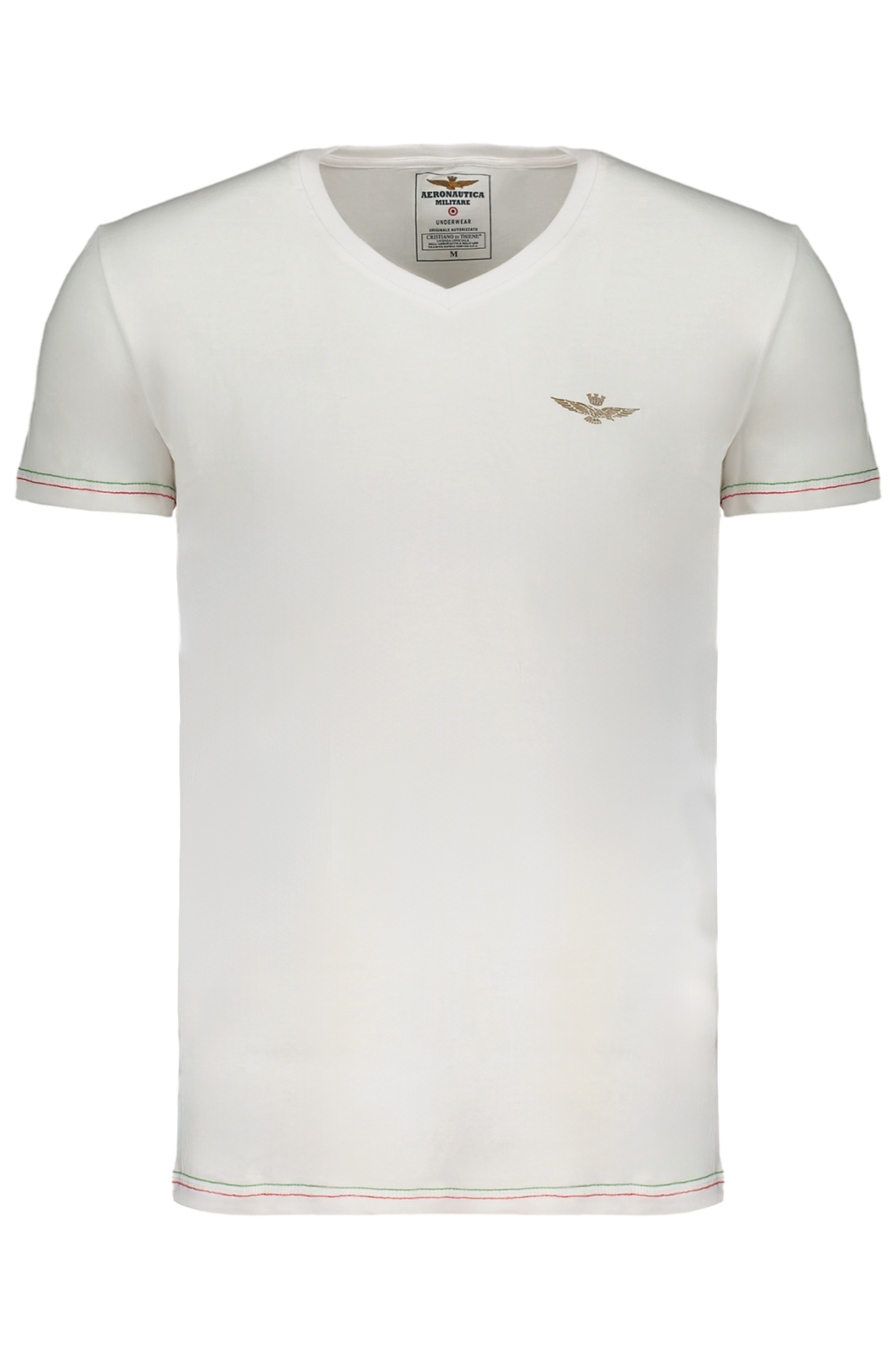 Bílé pánské triko Aeronautica Militare