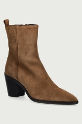 Billi Bi  kotníkové boty dámské semišové Tabac babysilk suede 555