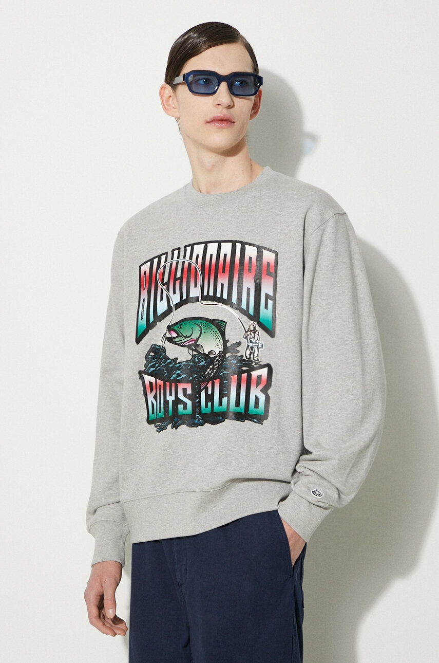 Billionaire Boys Club  Bavlněná mikina  Big Catch Crewneck