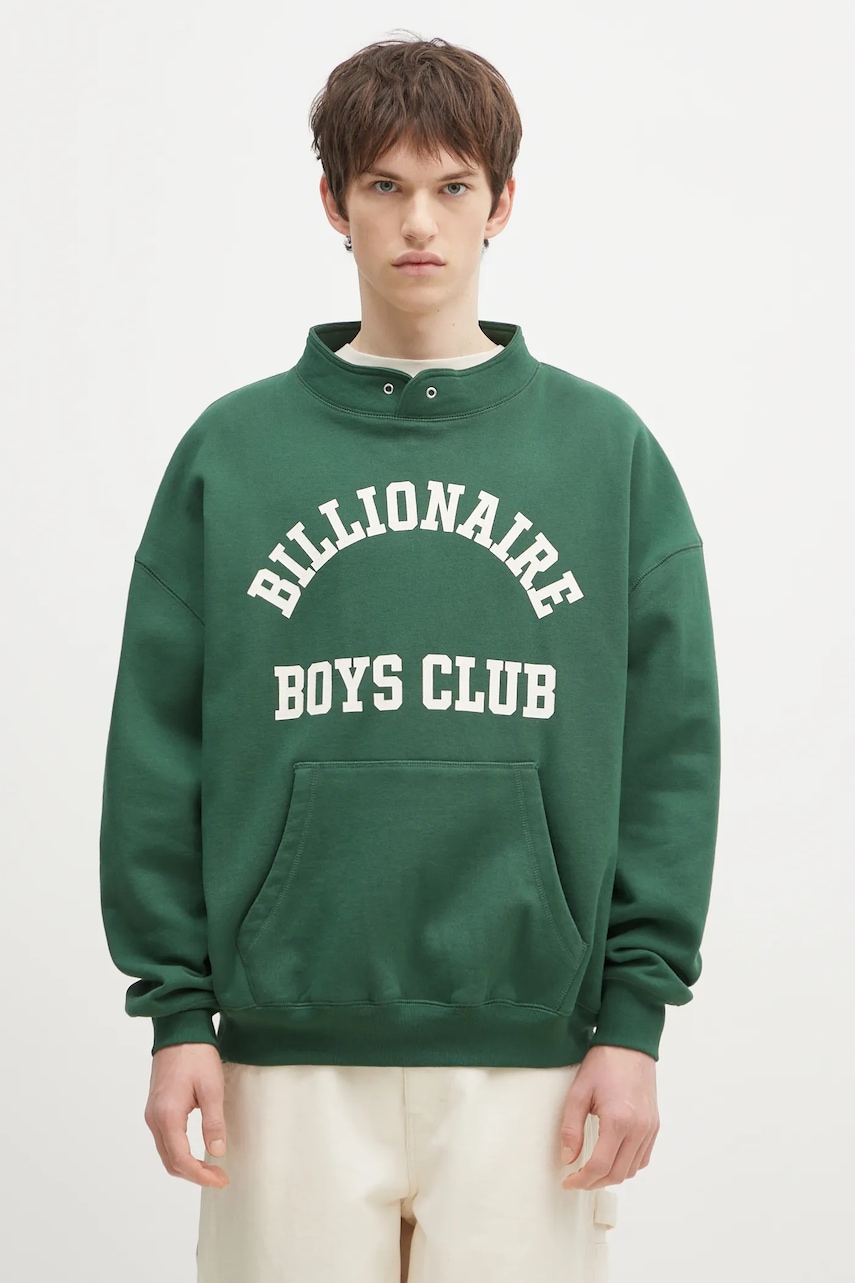 Billionaire Boys Club  Bavlněná mikina  Stand Collar Sweatshirt