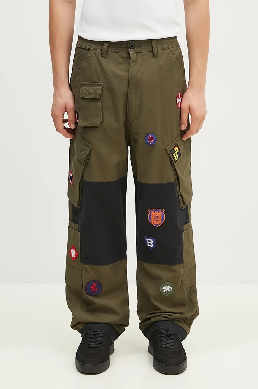 Billionaire Boys Club  Bavlněné kalhoty  Patch Cargo Pant