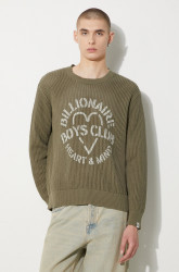 Billionaire Boys Club  Bavlněný svetr  Heart & Mind Stencil Logo Jumper