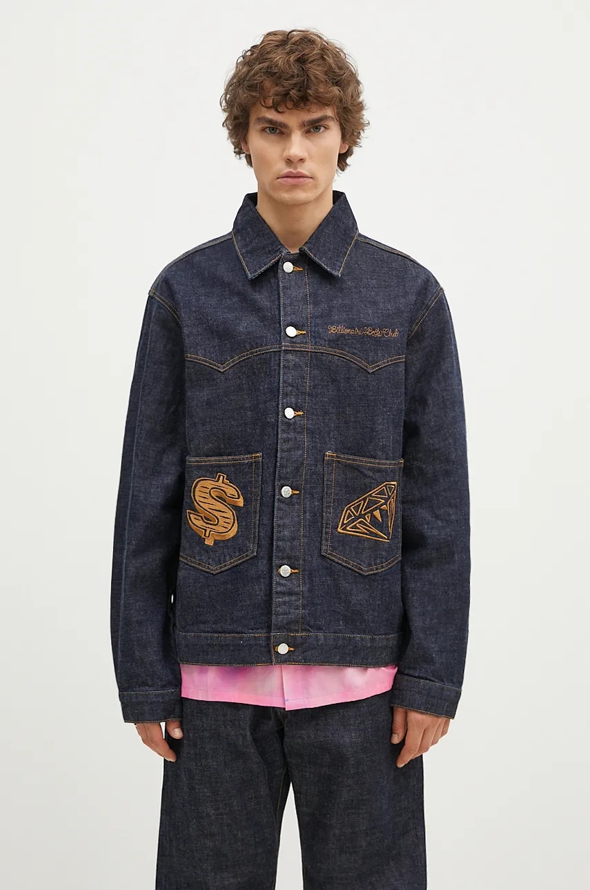 Billionaire Boys Club  Džínová bunda  Diamonds & Dollars Selvedge Denim