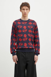 Billionaire Boys Club  Svetr z vlněné směsi  Diamonds & Dollars Knitted Jumper