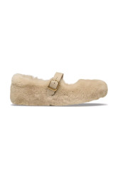 Birkenstock  baleríny kožené Santa Clarita Shearling