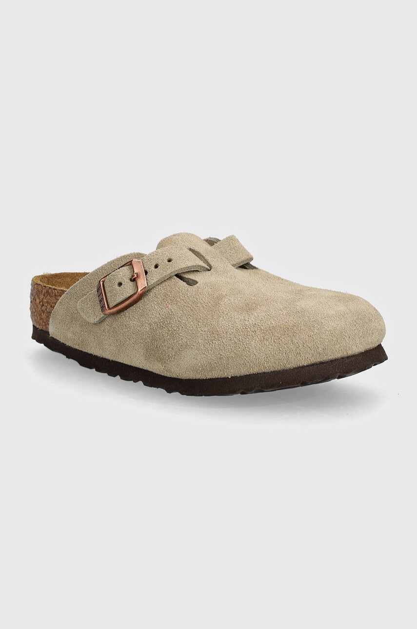 Birkenstock  Dětské semišové pantofle  Boston