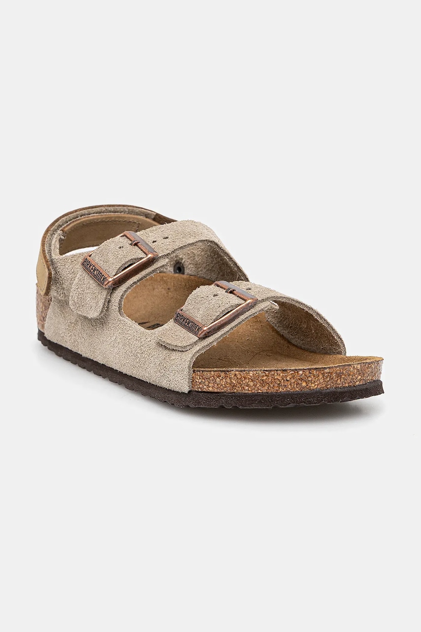 Birkenstock  Dětské semišové sandály  Milano