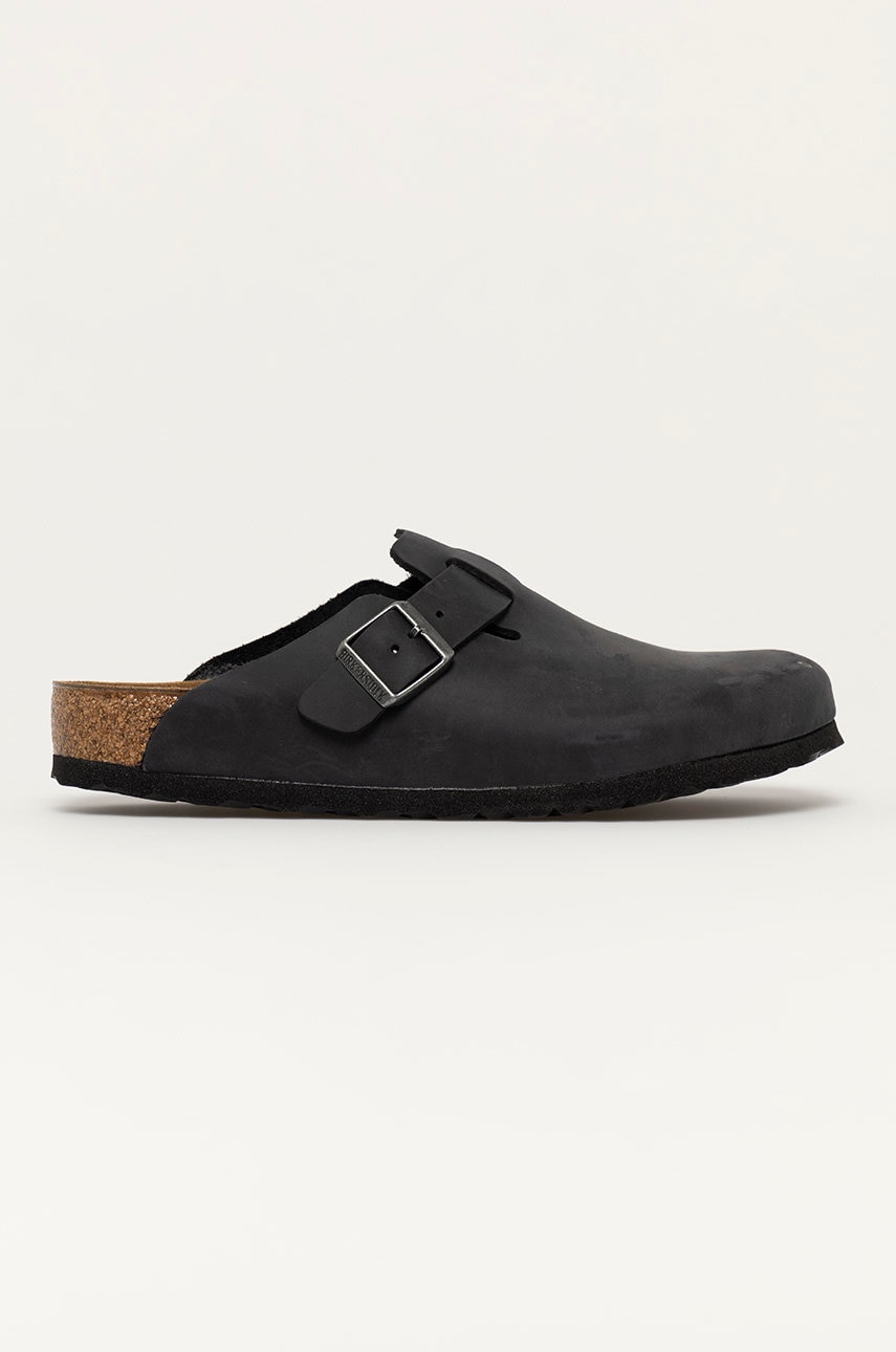 Birkenstock  Nubukové pantofle  Boston SFB