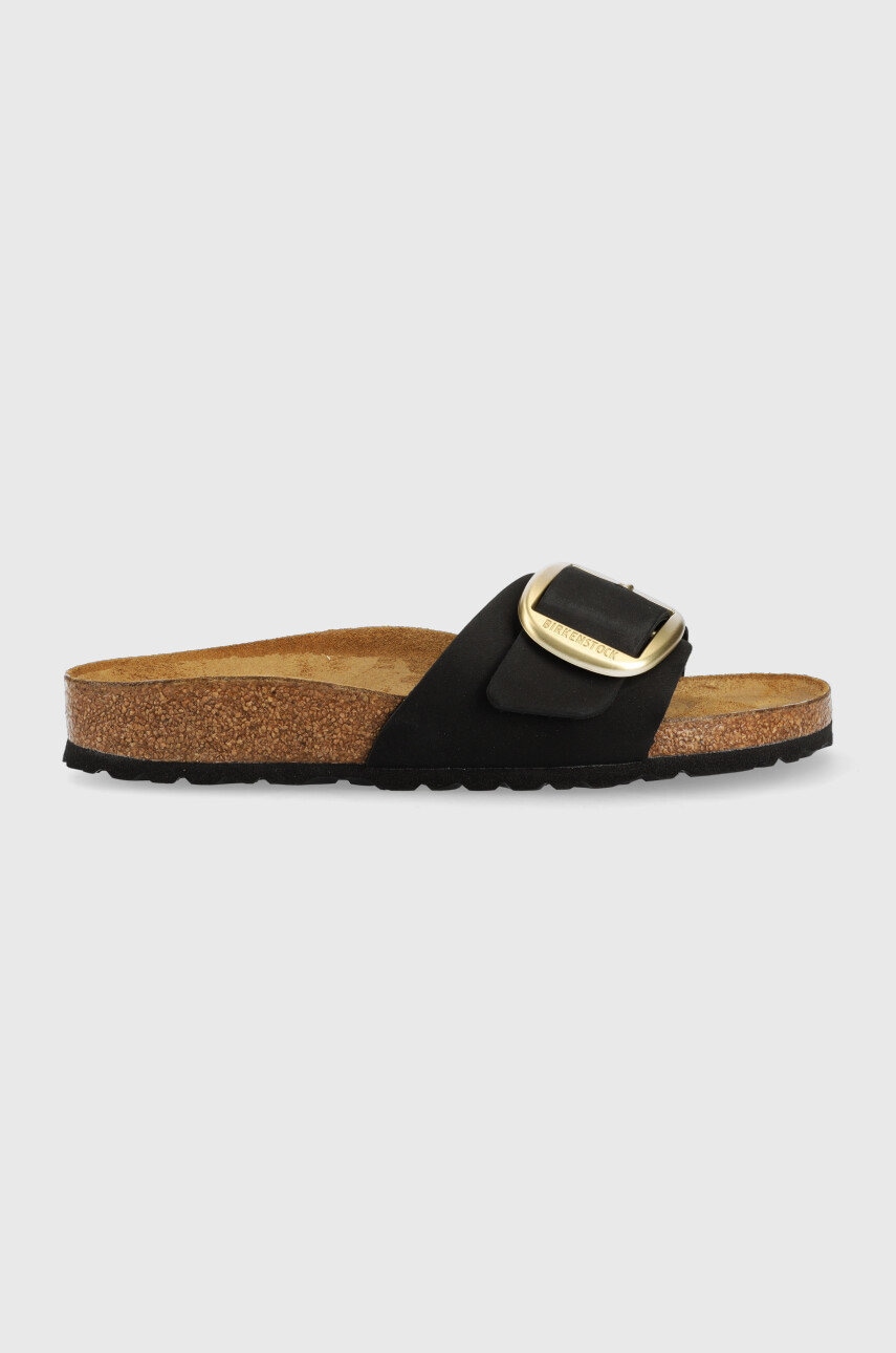 Birkenstock  Nubukové pantofle  Madrid Big Buckle