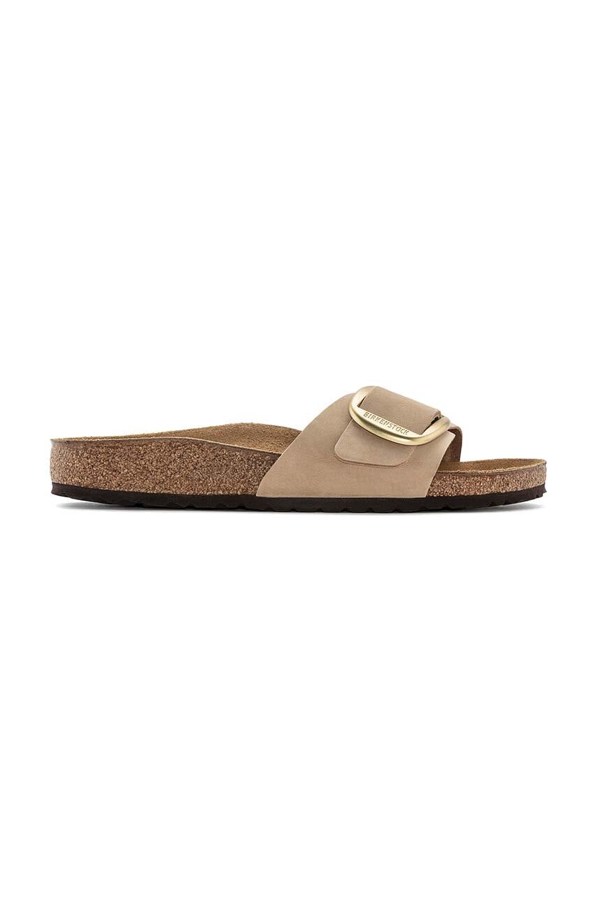 Birkenstock  Nubukové pantofle  Madrid Big Buckle