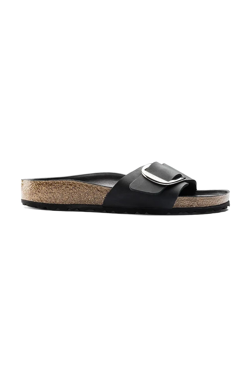 Birkenstock  Nubukové pantofle  Madrid Big Buckle
