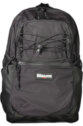 BLAUER MEN'S BLACK BACKPACK