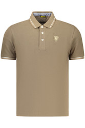 Blauer pánské polo triko, zelené
