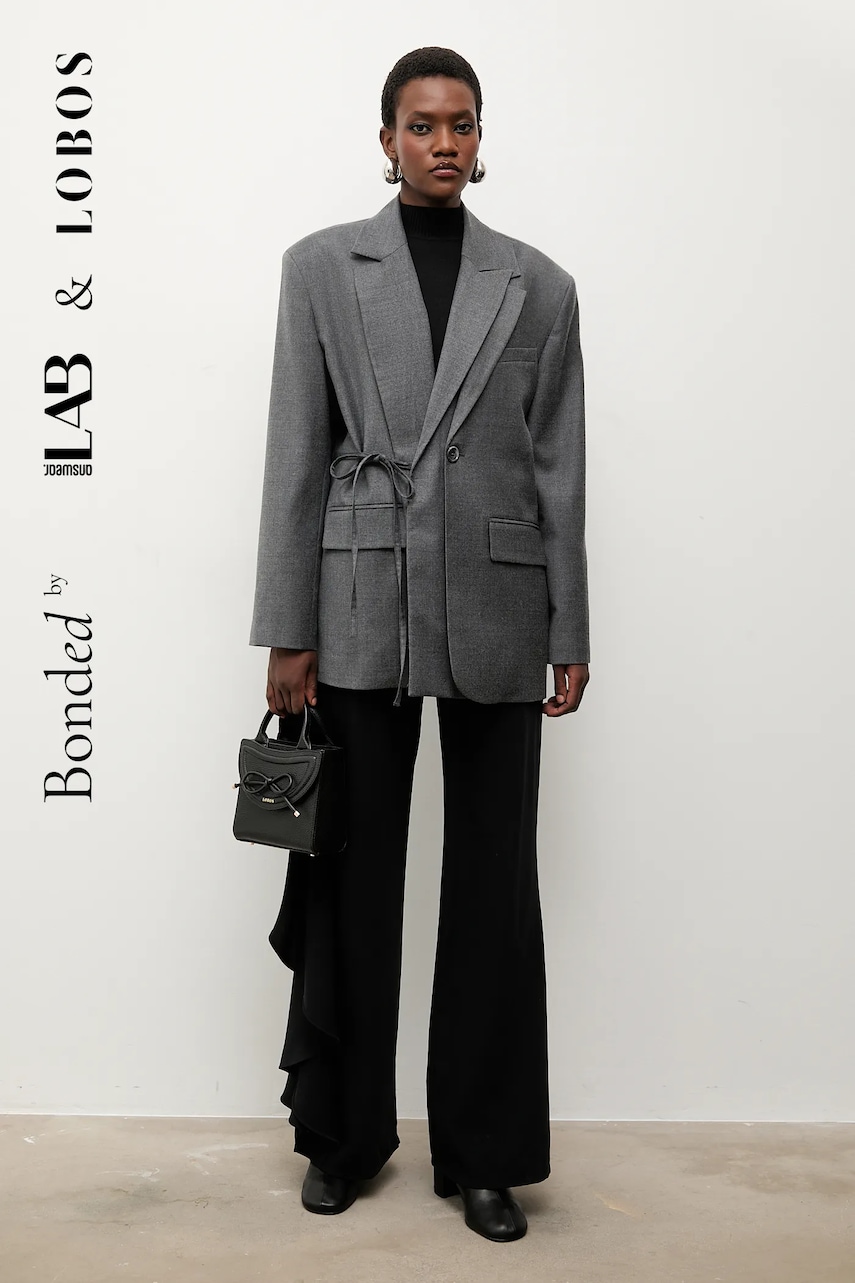 Blazer s příměsí vlny Bonded by Answear.LAB & LOBOS