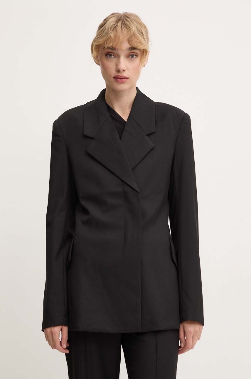 Blazer s příměsí vlny Remain Fitted Blazer