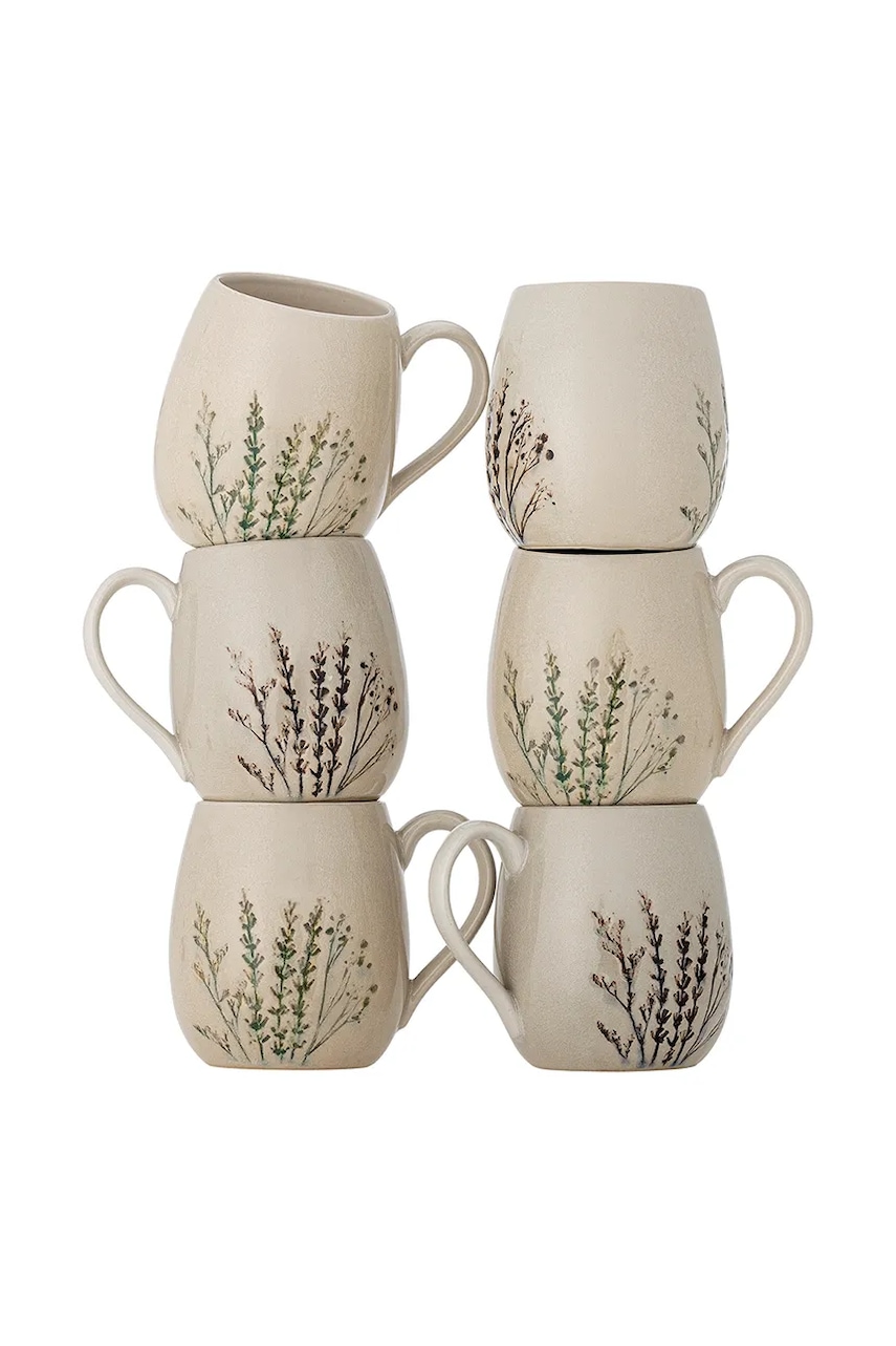 Bloomingville  Sada hrnků  Bea 400 ml 6-pack