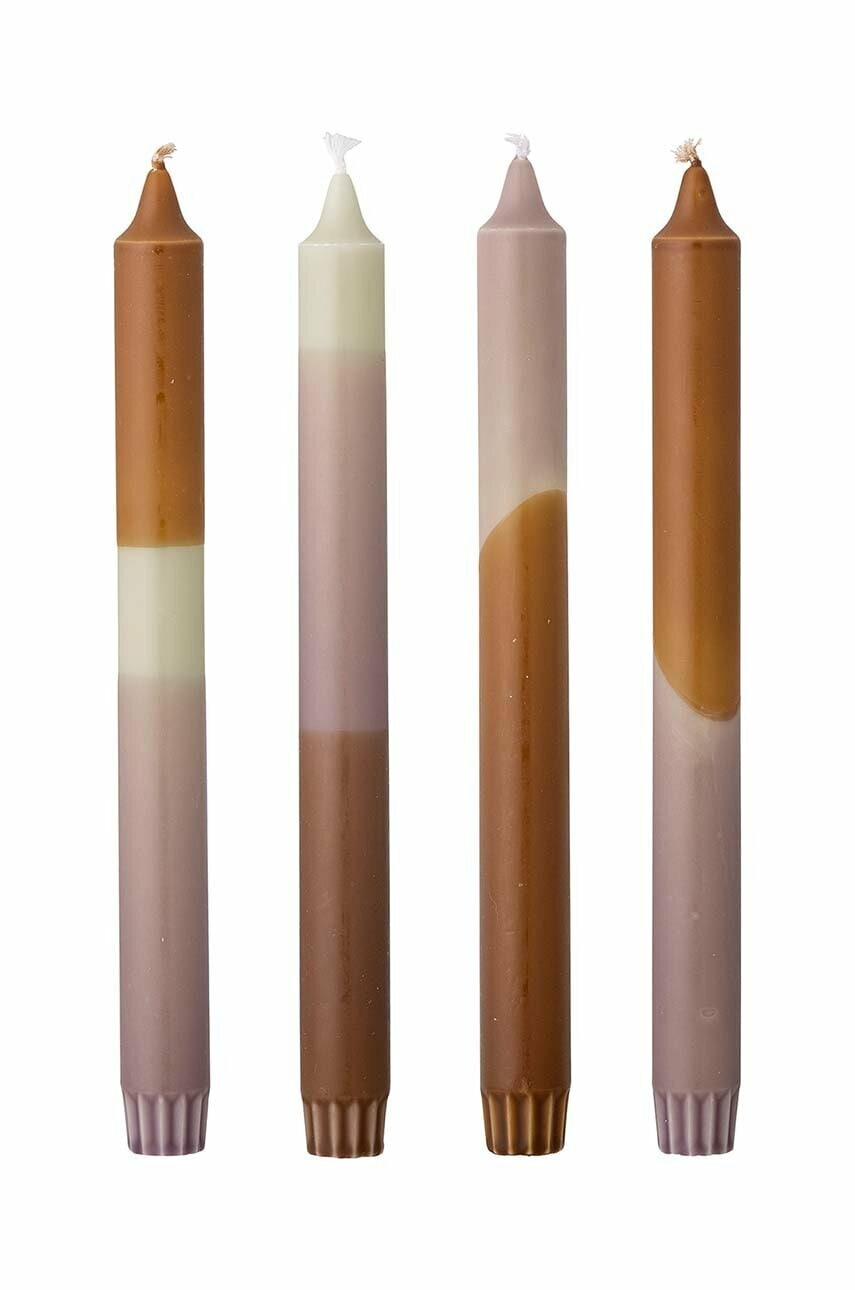 Bloomingville  Sada svíček  4-pack