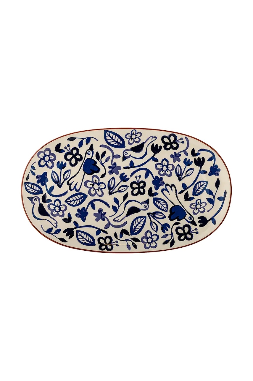 Bloomingville  talíř pro servírování z kameniny 38 x 2,5 x 23 cm