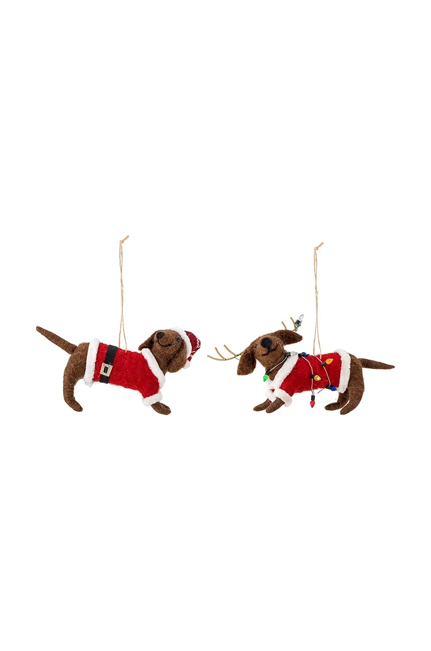 Bloomingville  Závěsná dekorace  Monty Ornament 2-pack