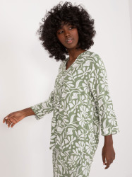 Blouse-D73771M11174A-khaki