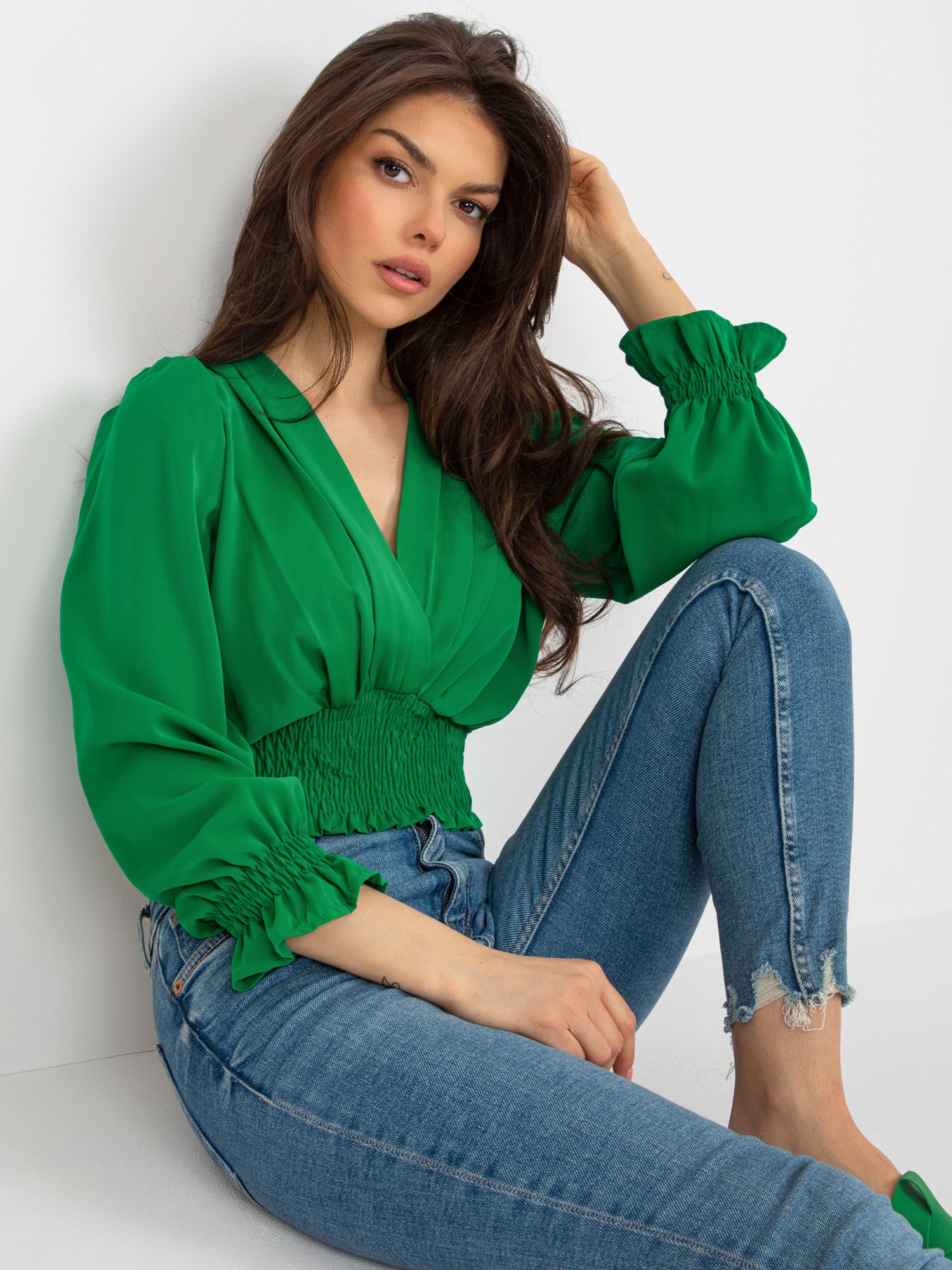 Blouse-DHJ-BZ-13866.92P-green