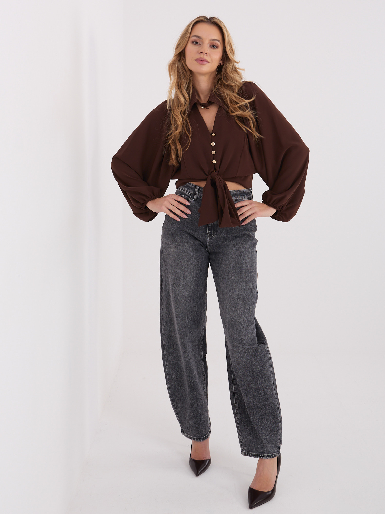 Blouse-MI-BZ-3304.12-brown